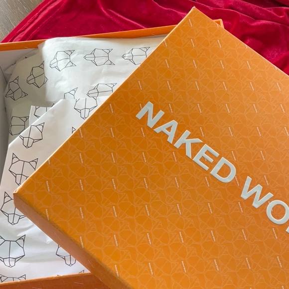 Fantasy Black Diamonds Naked Wolf platform sneaker used one Time - Picture 8 of 9